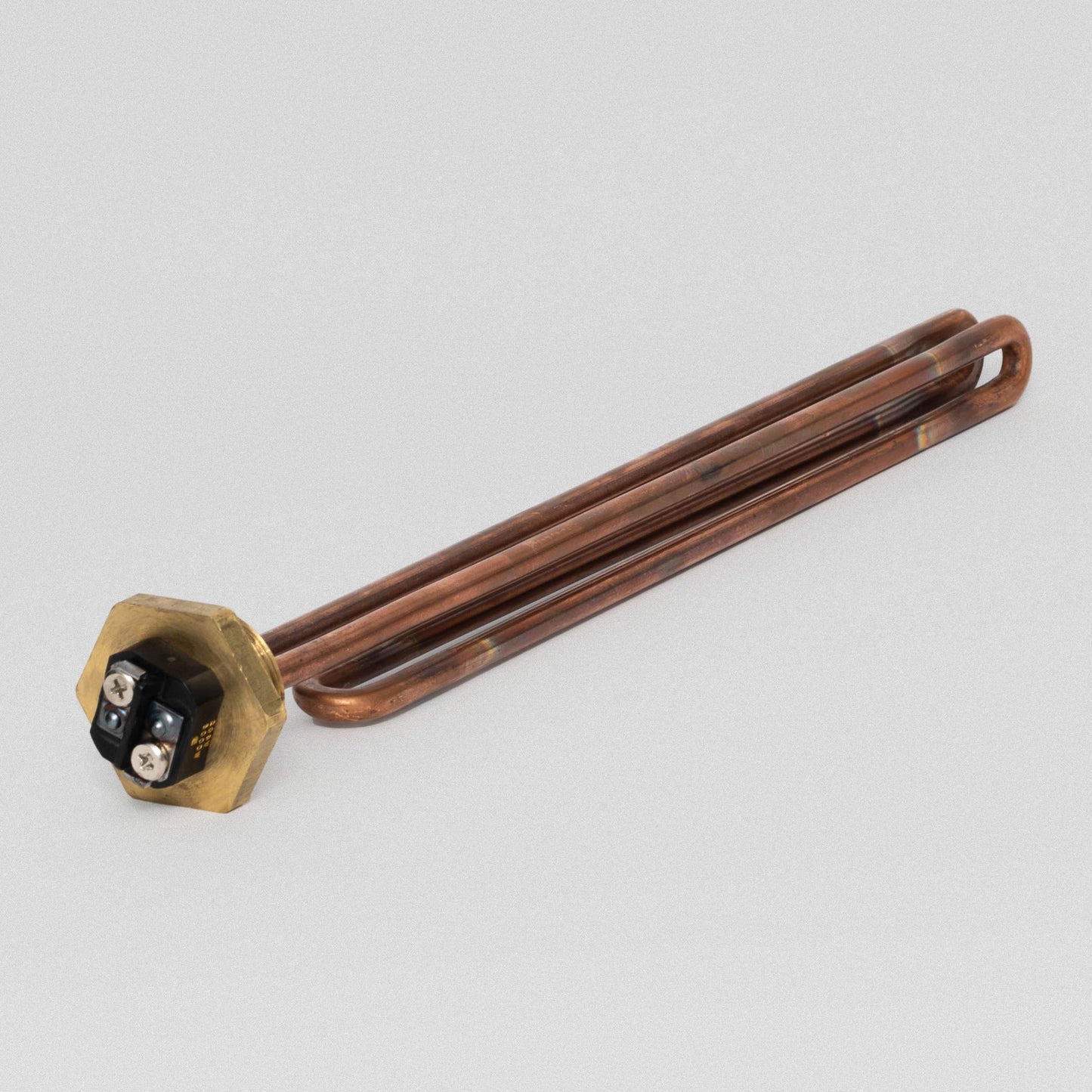 Heating Element, 6500W 240V Copper Sheath, Brass Bushing