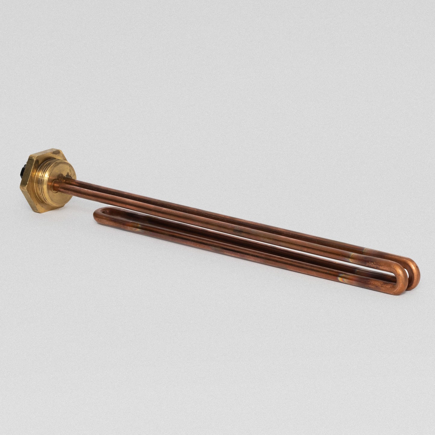 Heating Element, 6500W 240V Copper Sheath, Brass Bushing