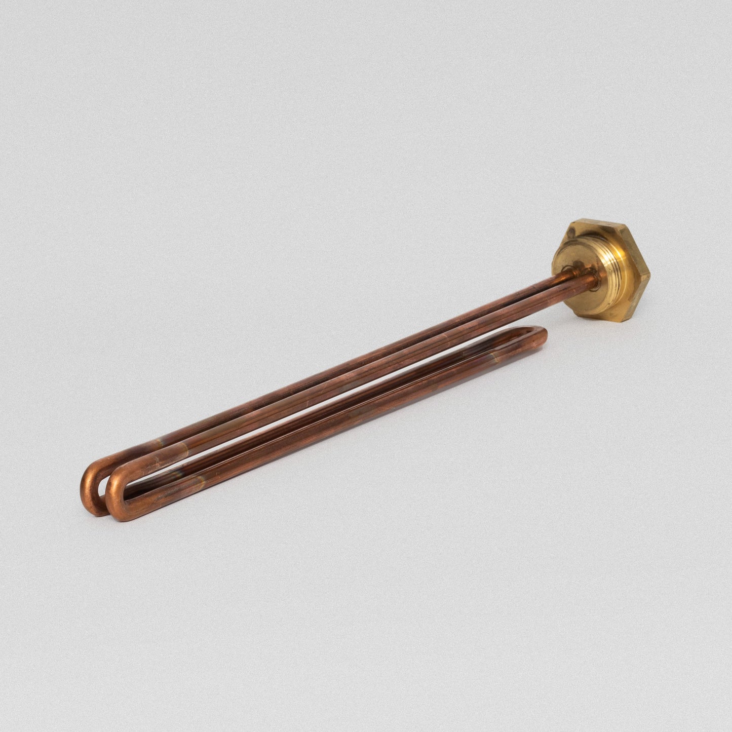 Heating Element, 6500W 240V Copper Sheath, Brass Bushing