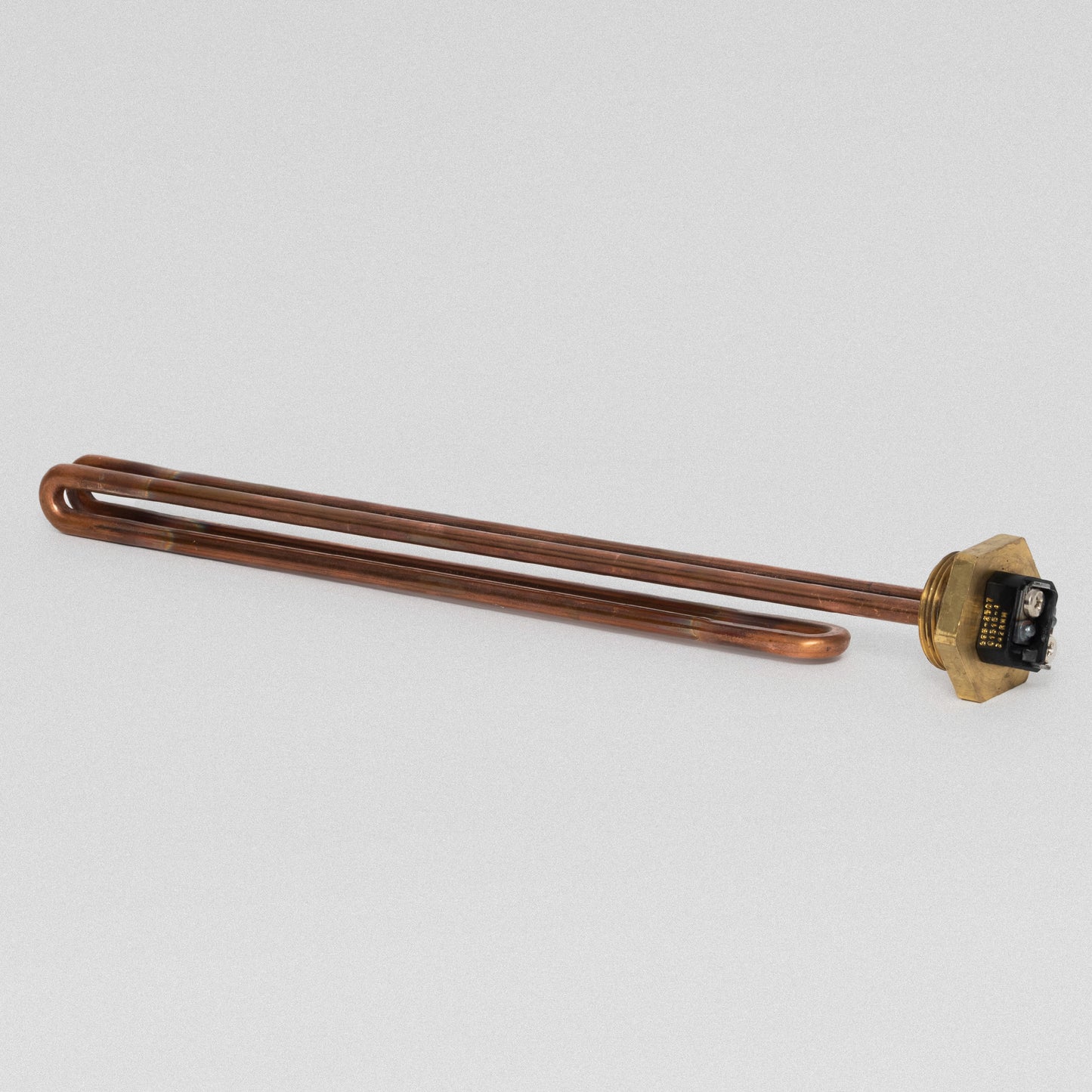 Heating Element, 6500W 240V Copper Sheath, Brass Bushing
