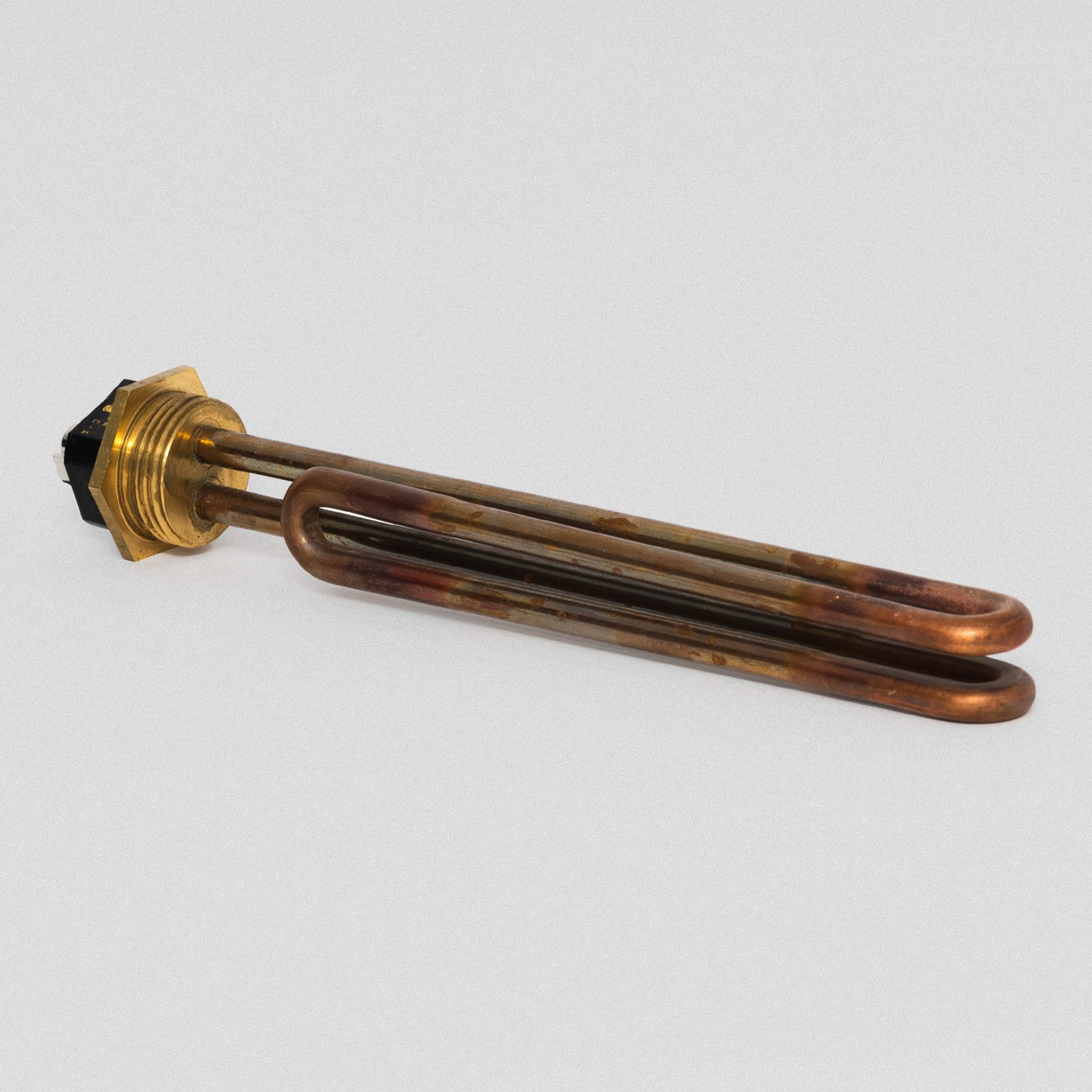 Heating Element, 6500W 240V Copper Sheath, Brass Bushing