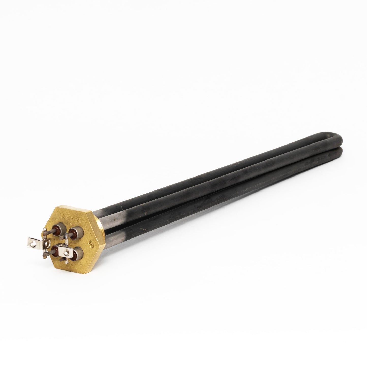 Heating Element, 9750W 480V Incoloy Sheath, Brass Bushing