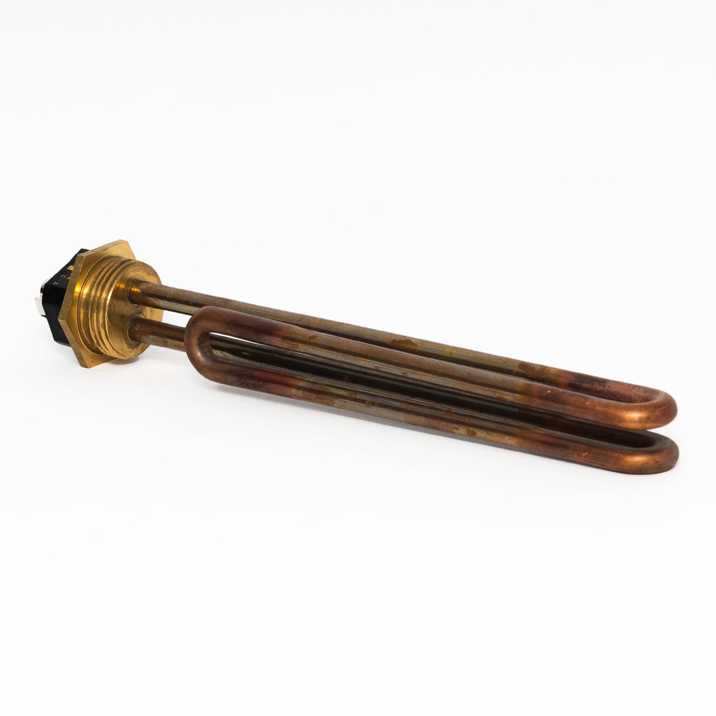 Heating Element, 5000W 208V Copper Sheath, Brass Bushing