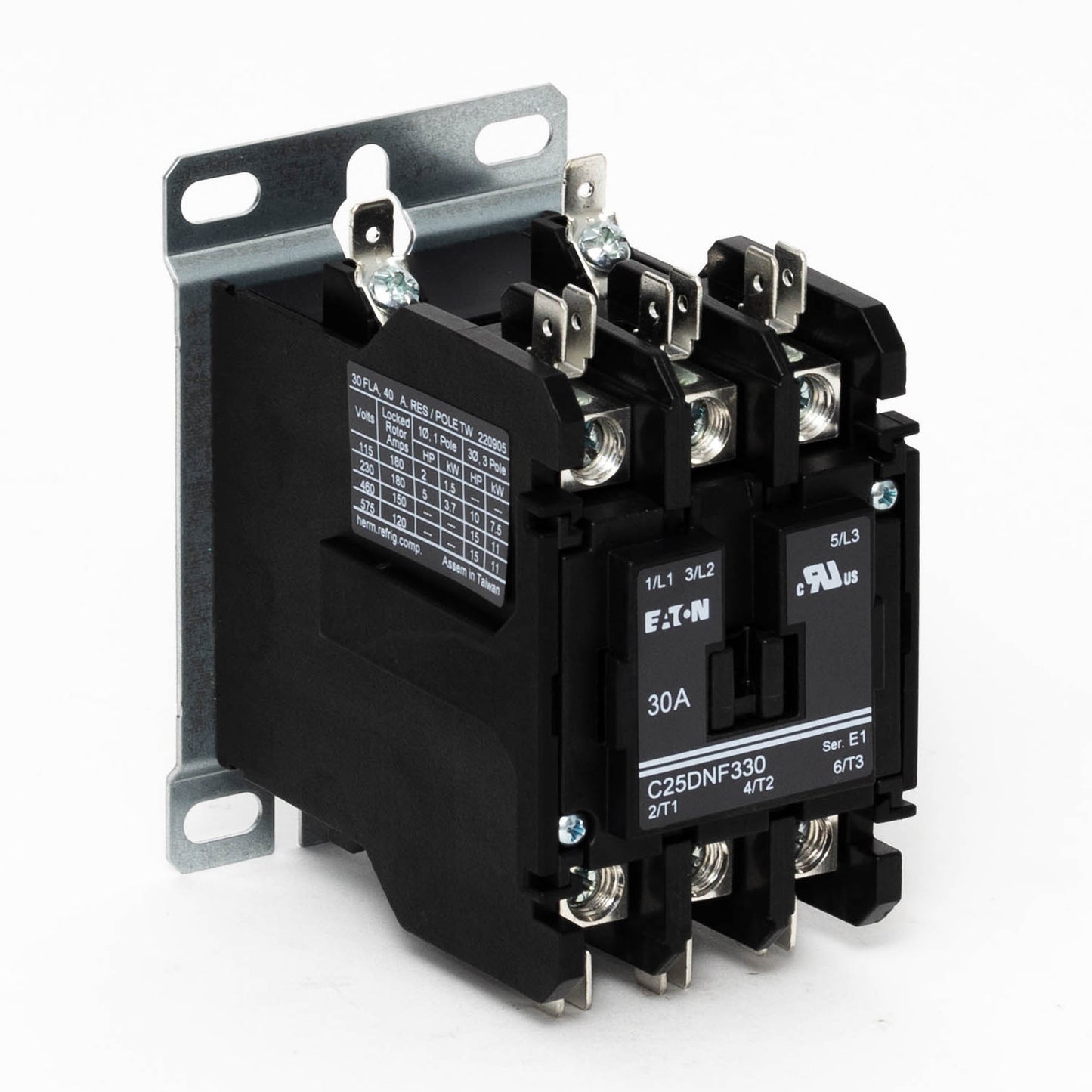 Contactor 40 Amp, 120V, 3 Pole