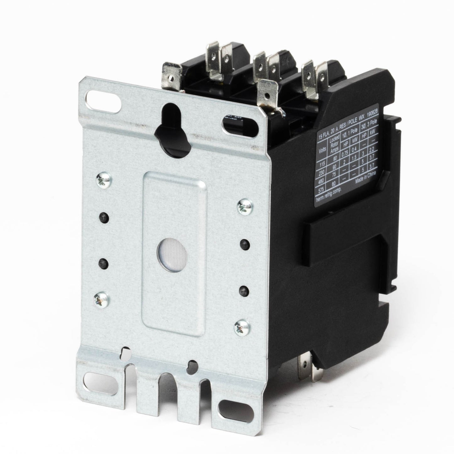 Contactor 20 Amp, 208/240V, 3 Pole