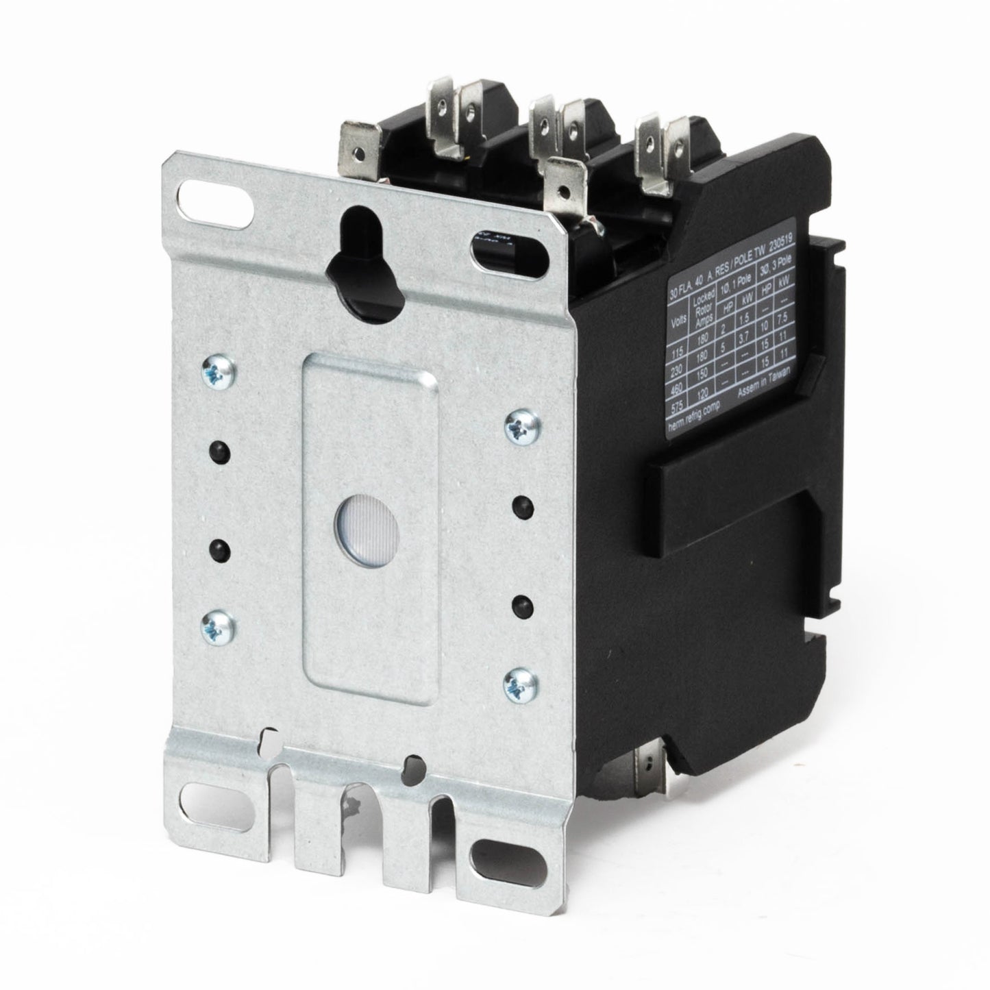 Contactor 40 Amp, 208/240V, 3 Pole