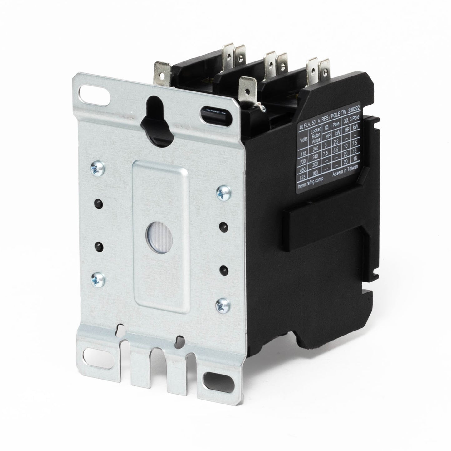 Contactor 50 Amp, 208/240V, 3 Pole