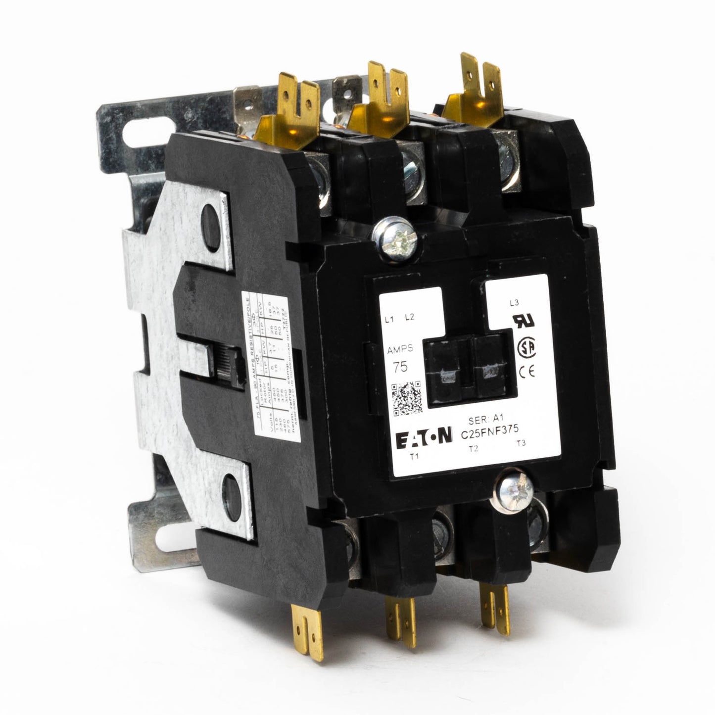 Contactor 75 Amp, 208/240V, 3 Pole