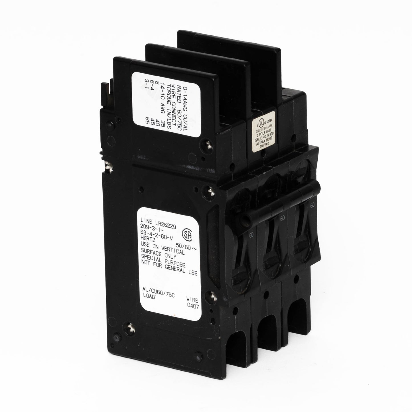 60 Amp Circuit Breaker